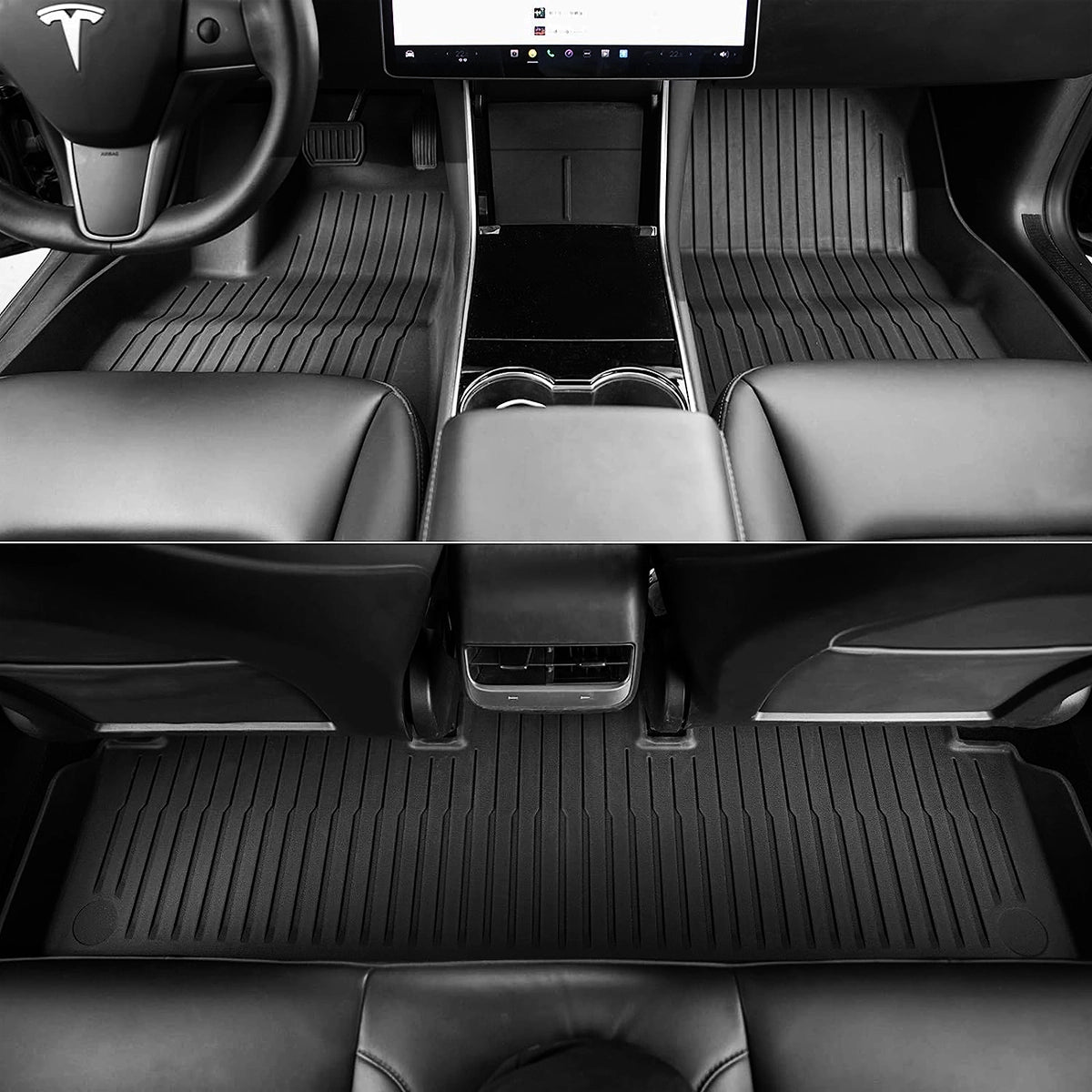 Protect Your Tesla Model 3 with Adreama All-Weather Floor Mats