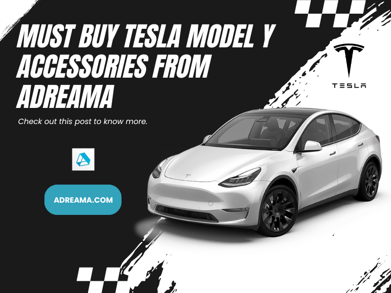 Must buy tesla accessories from adreama