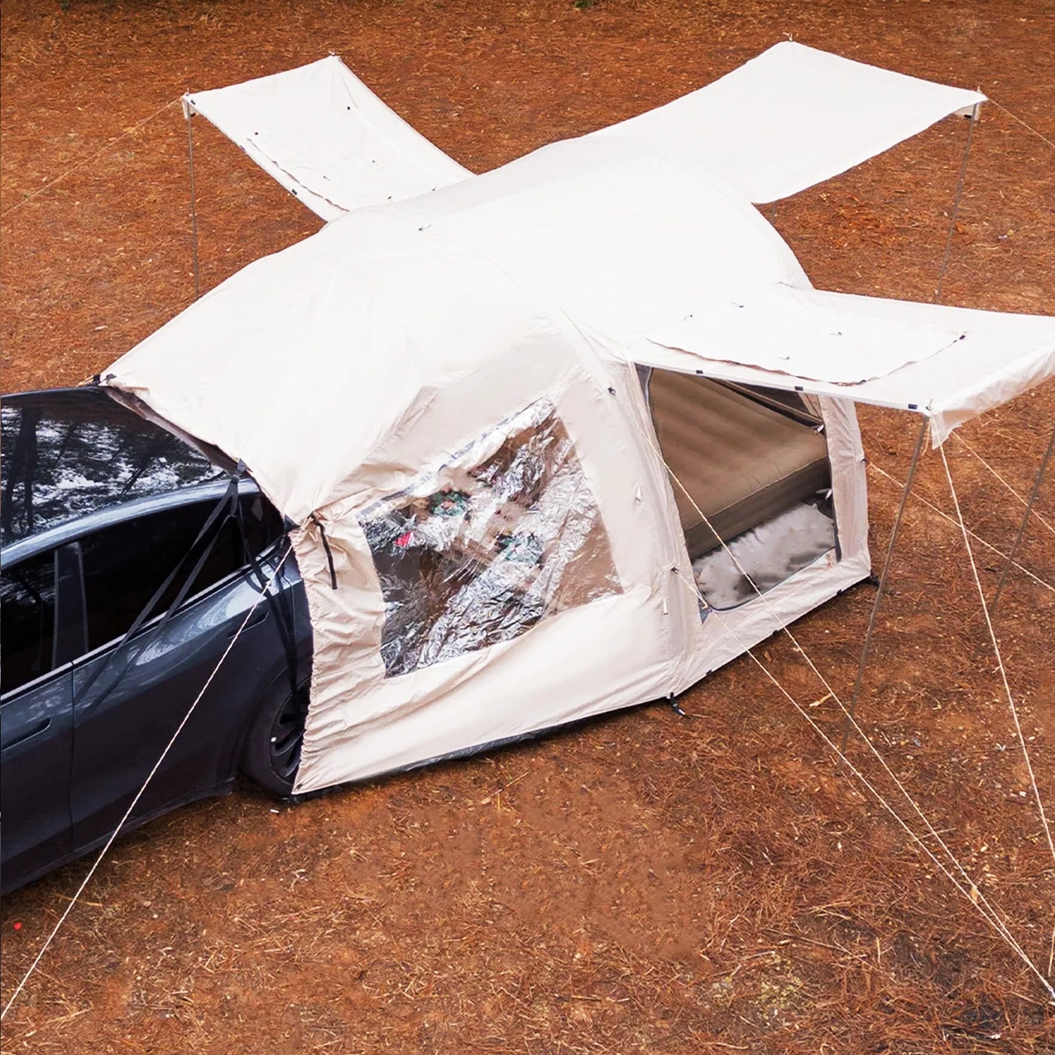 Enjoy the Great Outdoors with the Adreama Tesla Model Y Camping Tent