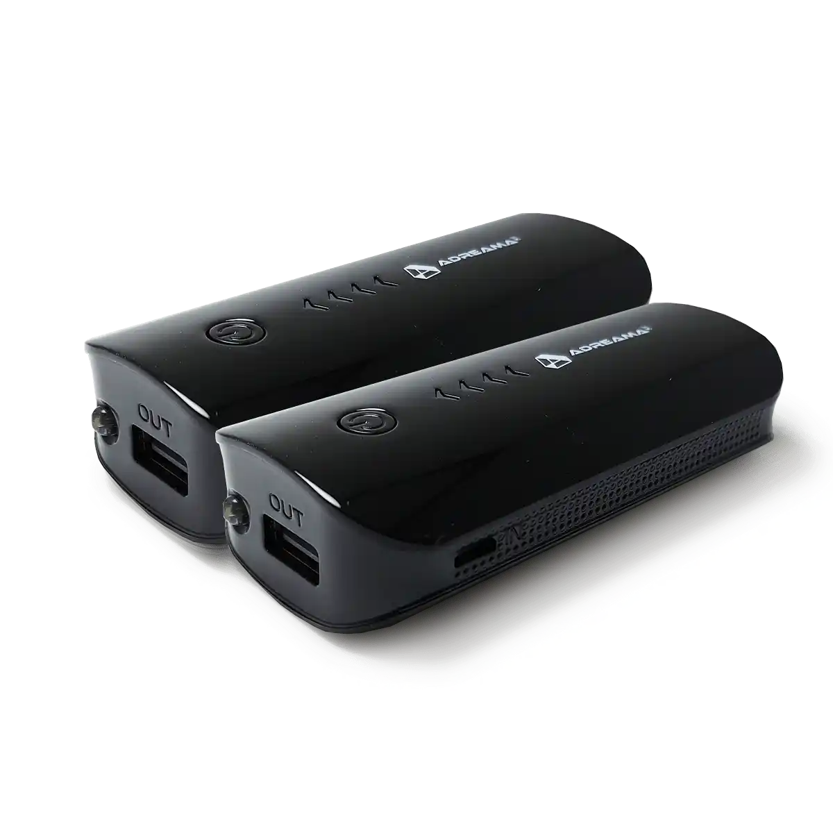 Adreama Black 6000 mah power bank - pack of 2