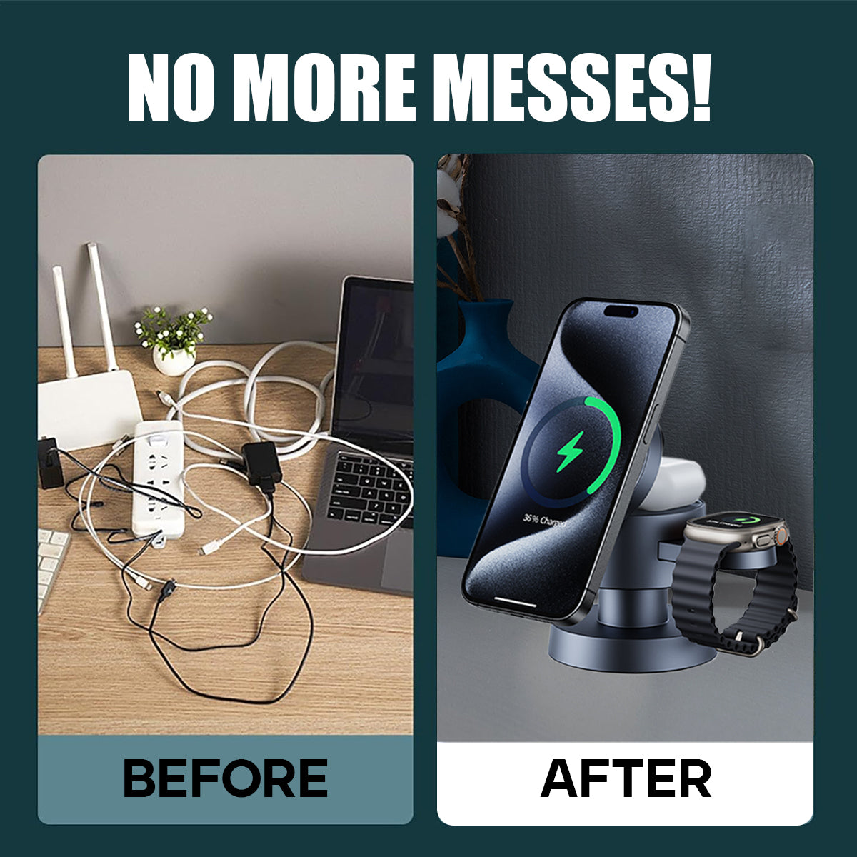 All in one wireless charging solution - Adreama