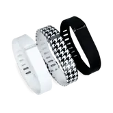 3-Pack Fitbit Flex Watch Band Set (White/Houndstooth/Black)
