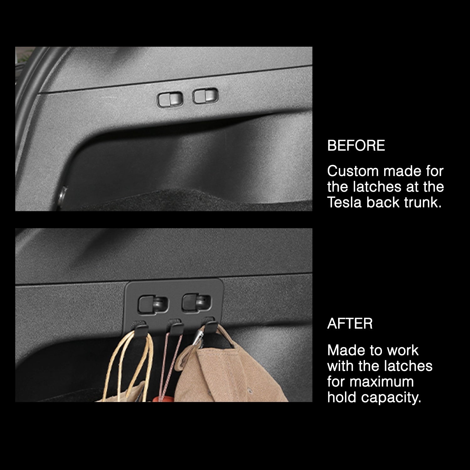 Adreama Tesla Model Y Trunk Hook (Ships Within 5-7 Days)