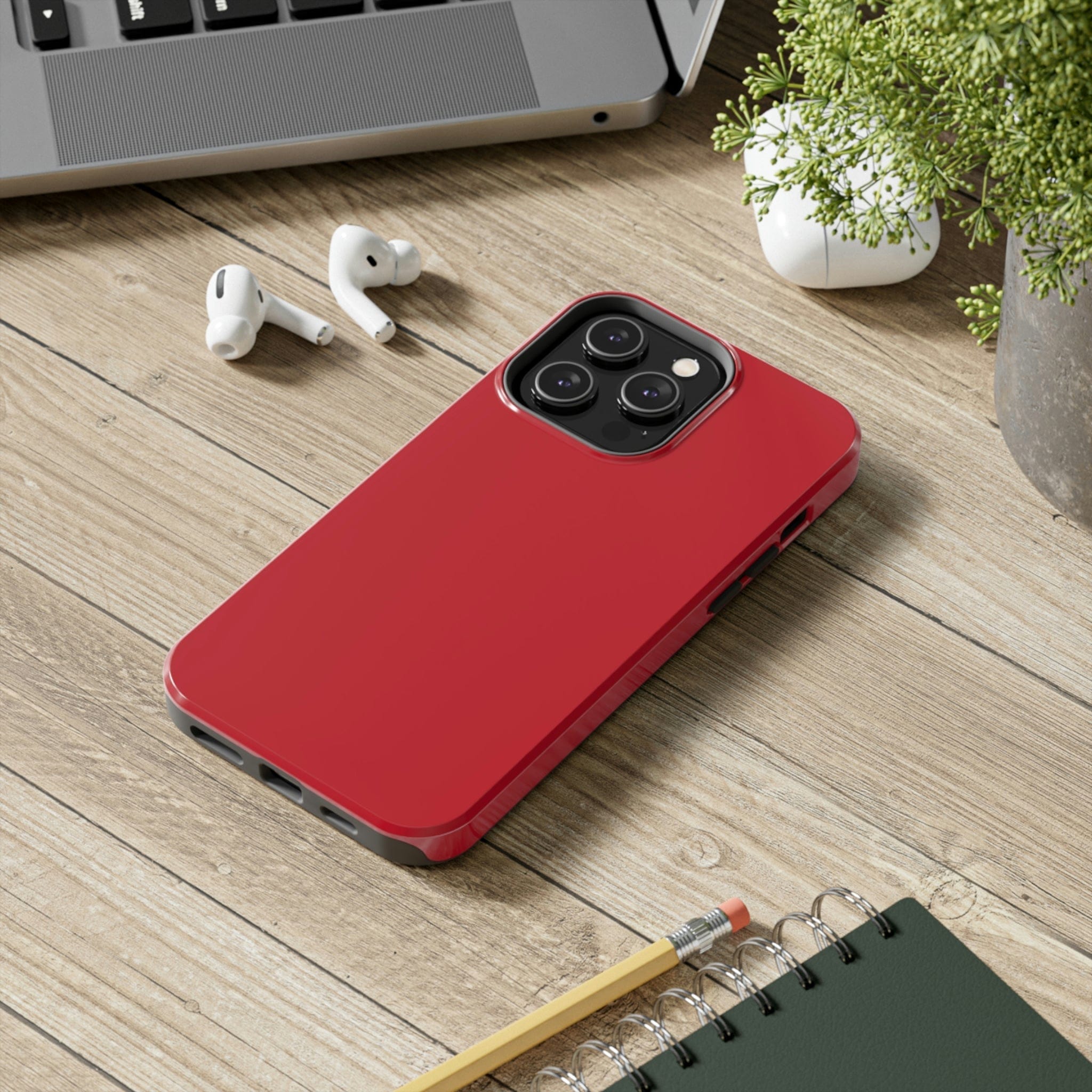 Iphone 14 Pro Max Red Tough Titanguard Case By Case-Mate