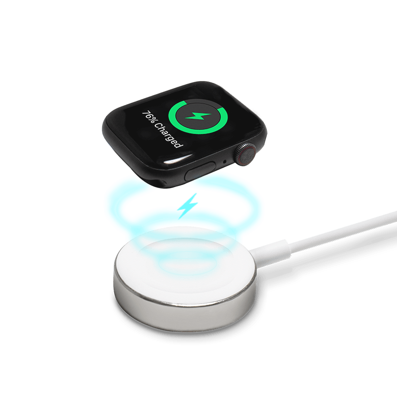 Magnetic Fast Charger to USB-C Cable for Apple Watch 1, 2, 3, 4, 5, 6, 7, 8, 9 and SE