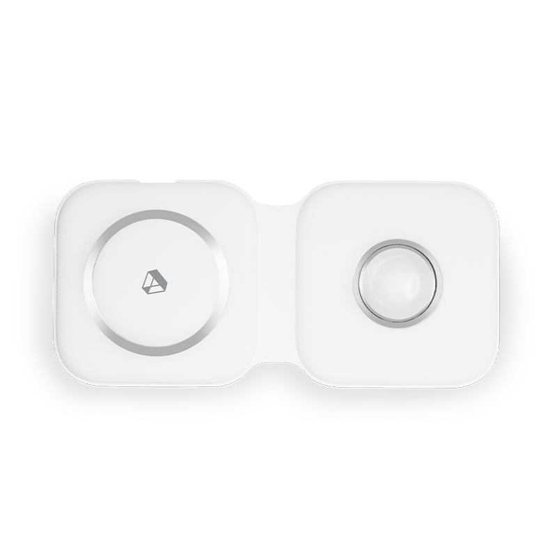 MagSafe® Compatible Dual Wireless Charger for iPhone 12/13/14/15 Series and Apple Watch