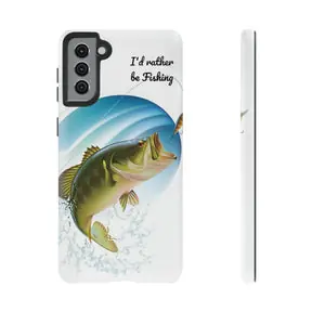 Samsung S23, S22, S21 Series Tough TitanGuard By Adreama® - I'd Rather Be Fishing