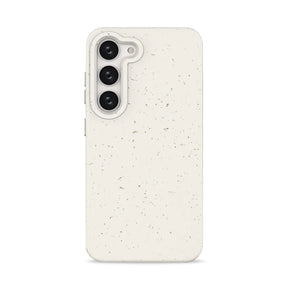 Samsung Galaxy S23 Ultra Plant-based Compostable Shockproof Case - White