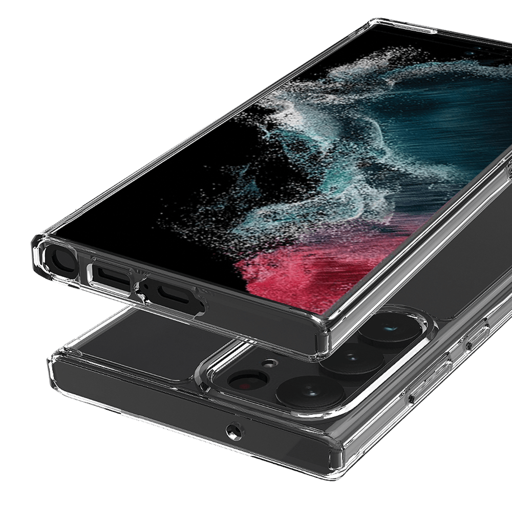 Samsung Galaxy S23 Ultra Eco-friendly Crystal Clear Shockproof Case