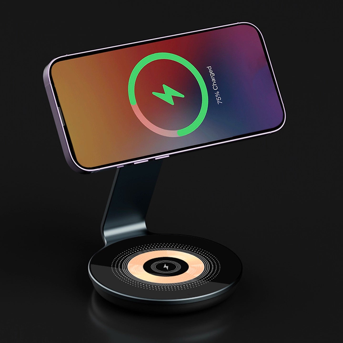 Stay Powered Up and Organized with the Adreama 2-in-1 Wireless Magnetic Charging Stand/Station