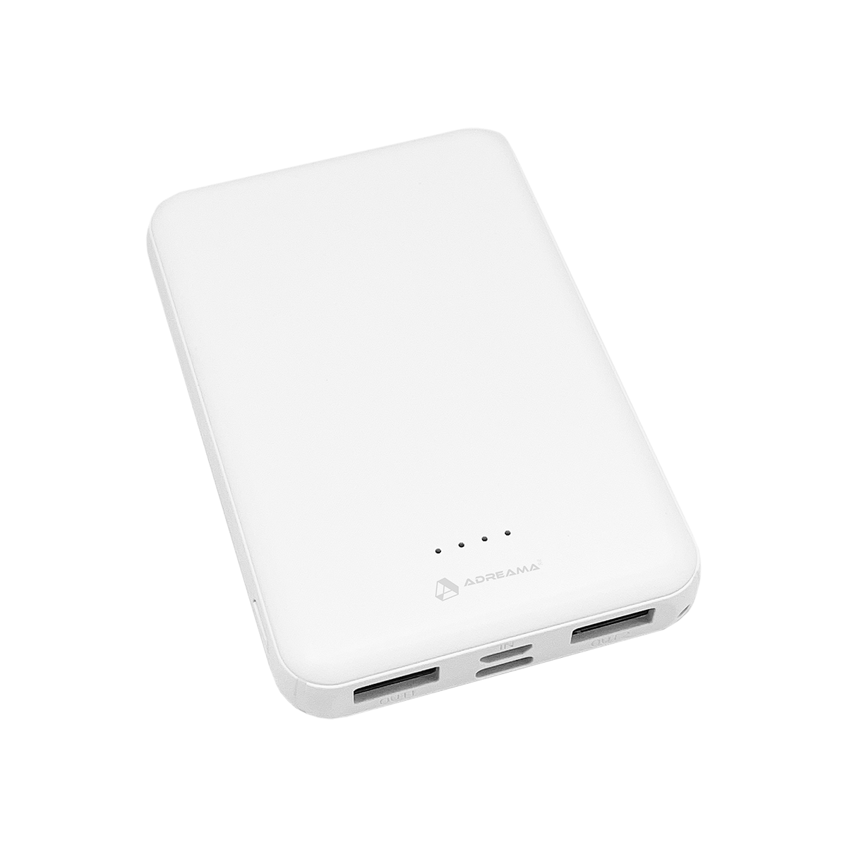Stay Powered Up with the Adreama White 5000mAh Power Bank 10W