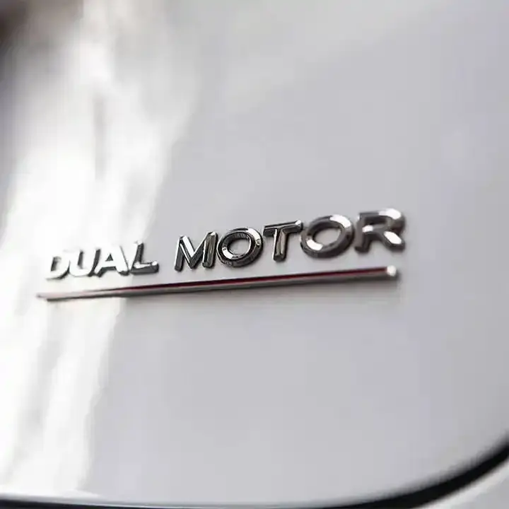 Increase the Style Quotient of Your Tesla Model 3/Y with Adreama's Plastic Dual Motor Word Badge