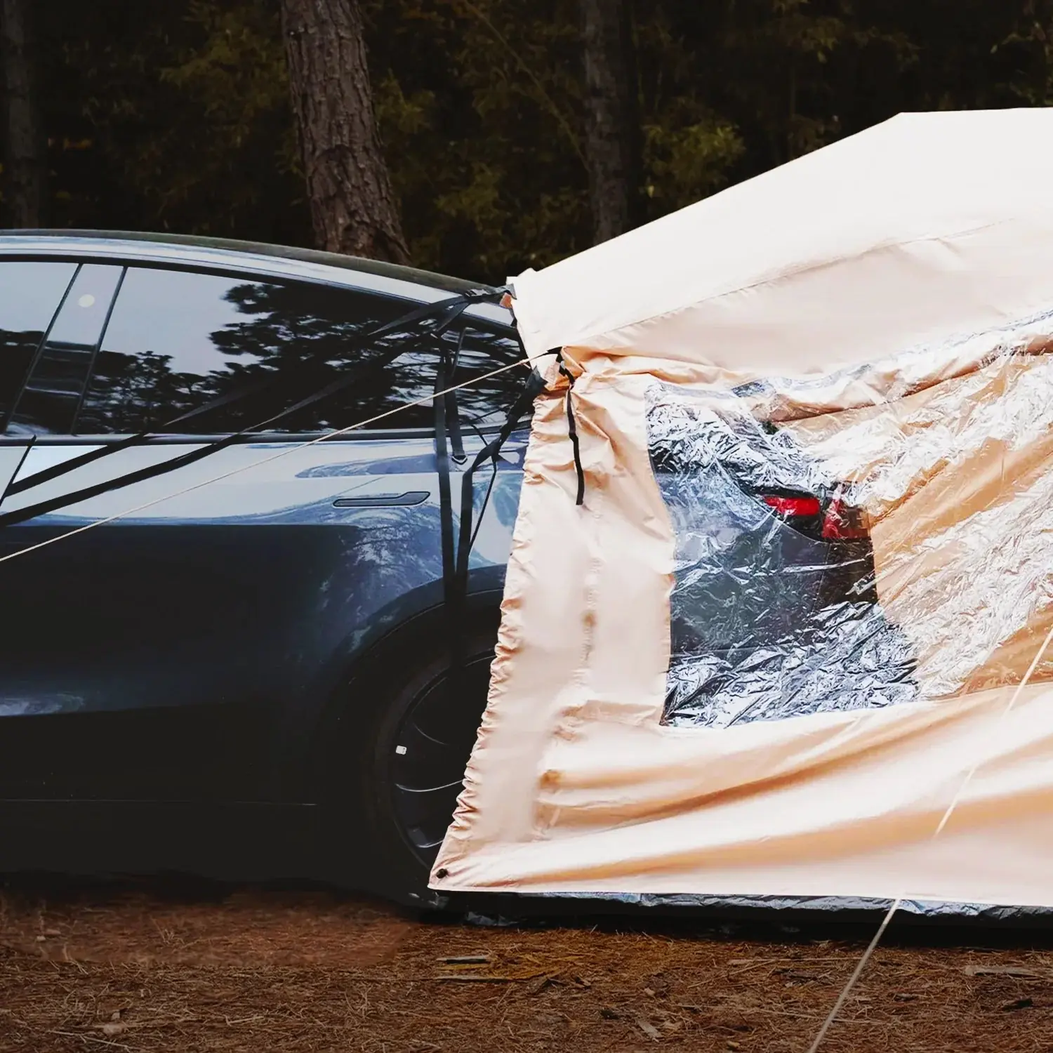 Explore the Great Outdoors with Adreama's Tesla Model Y Camping Tent