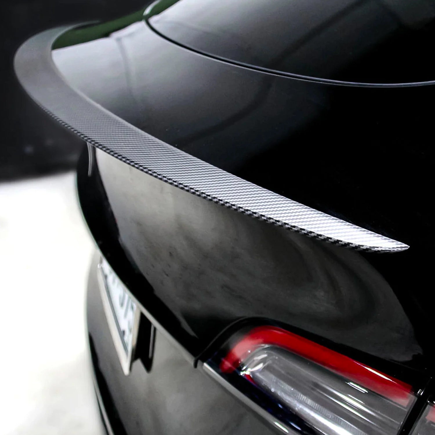 Unleash the Power of Real Premium Dry Carbon Fiber with the Adreama Tesla Model Y Performance Spoiler