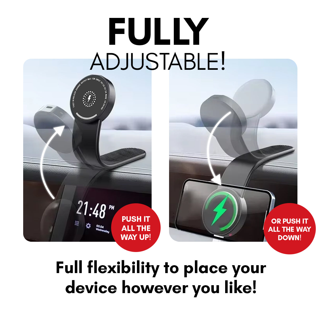 360 degree adjustable car mount - Adreama