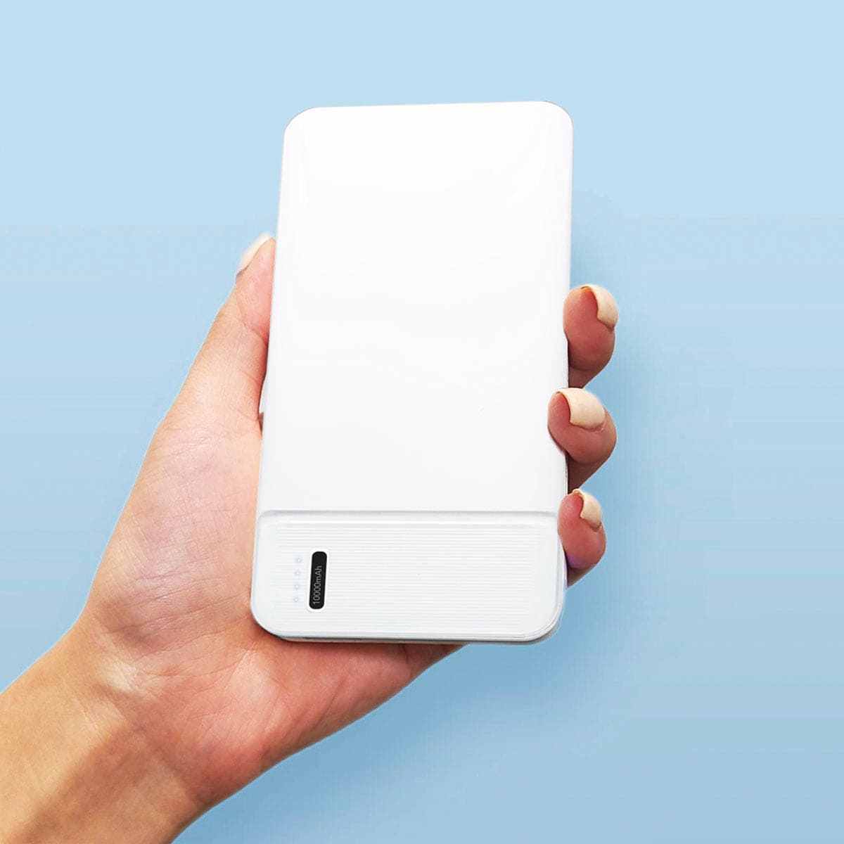 Adreama White 10000mAh Fast Charge Power Bank 18W