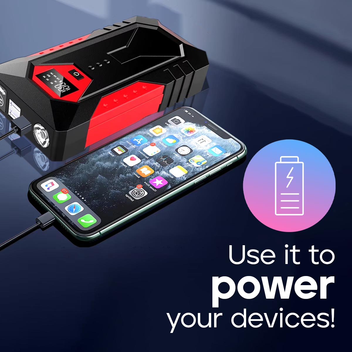 Adreama jump starter - use as a power bank