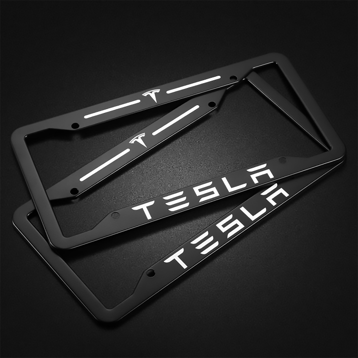 Adreama Tesla License Plate Frame Cover, 2 pack (Ships Within 5-7 Days)