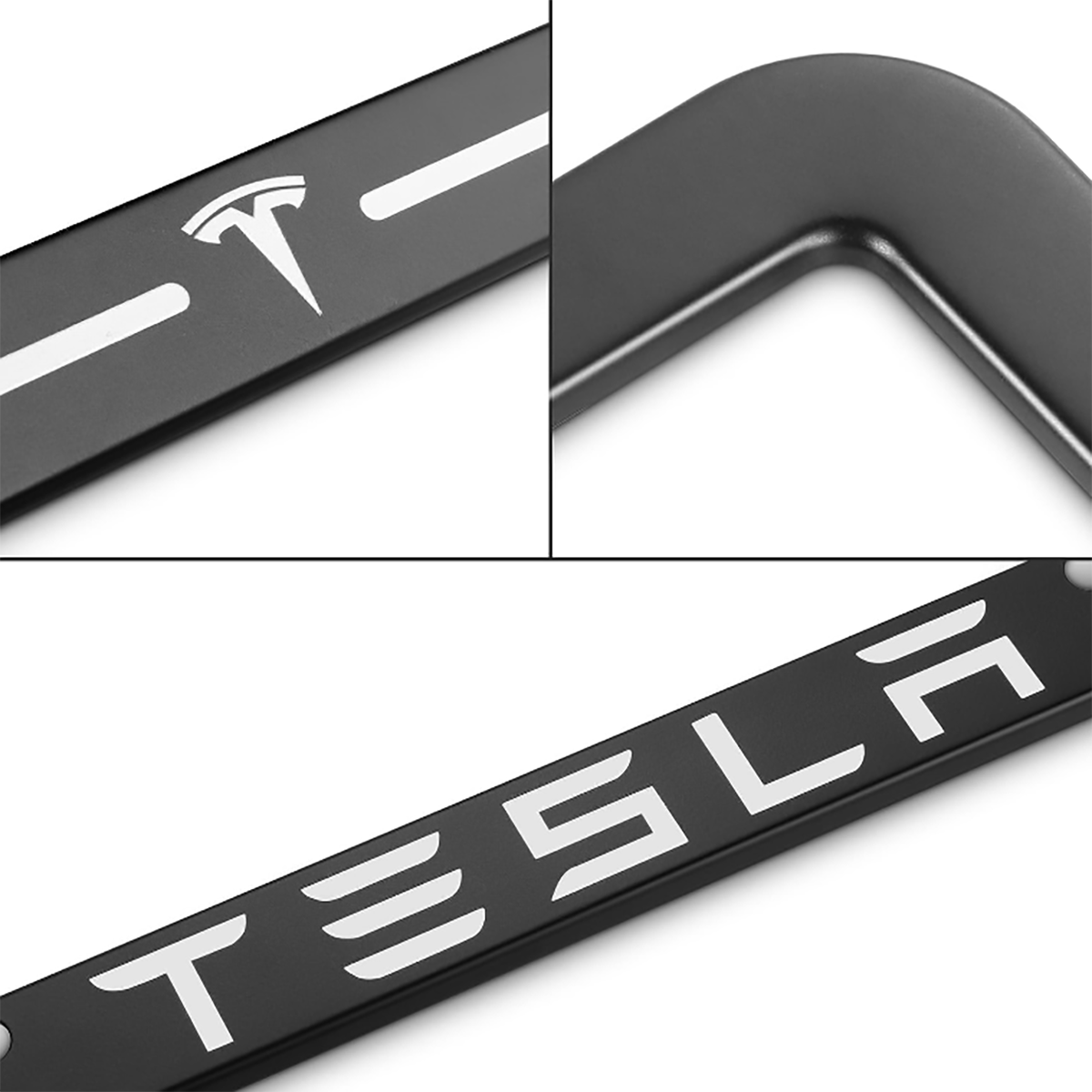 Adreama Tesla License Plate Frame Cover, 2 pack (Ships Within 5-7 Days)