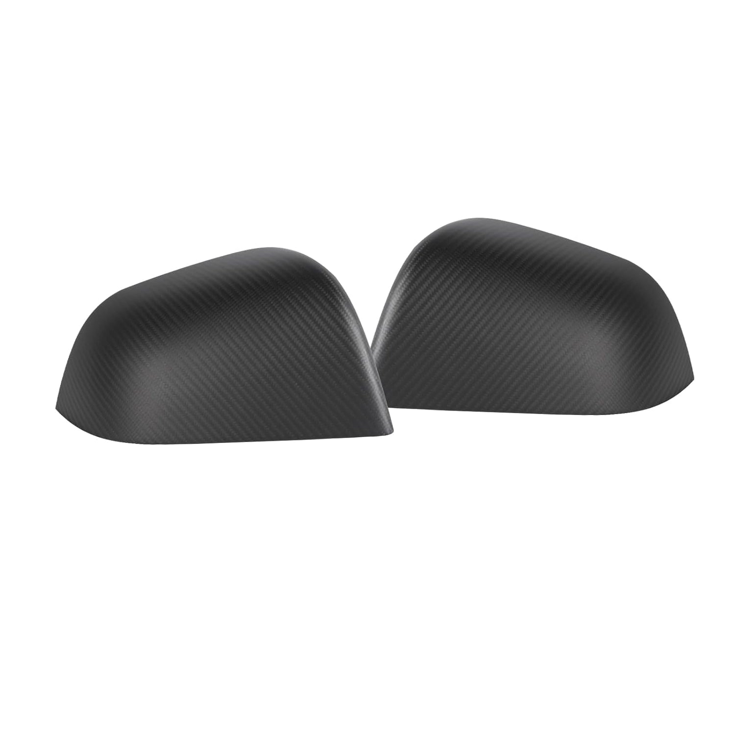 Adreama Tesla Model 3/S/X/Y Side Mirror Cover (Cap) Made With Real Premium Dry Carbon Fiber, 1 Pair (2 pcs) (Ships Within 5-7 Days)