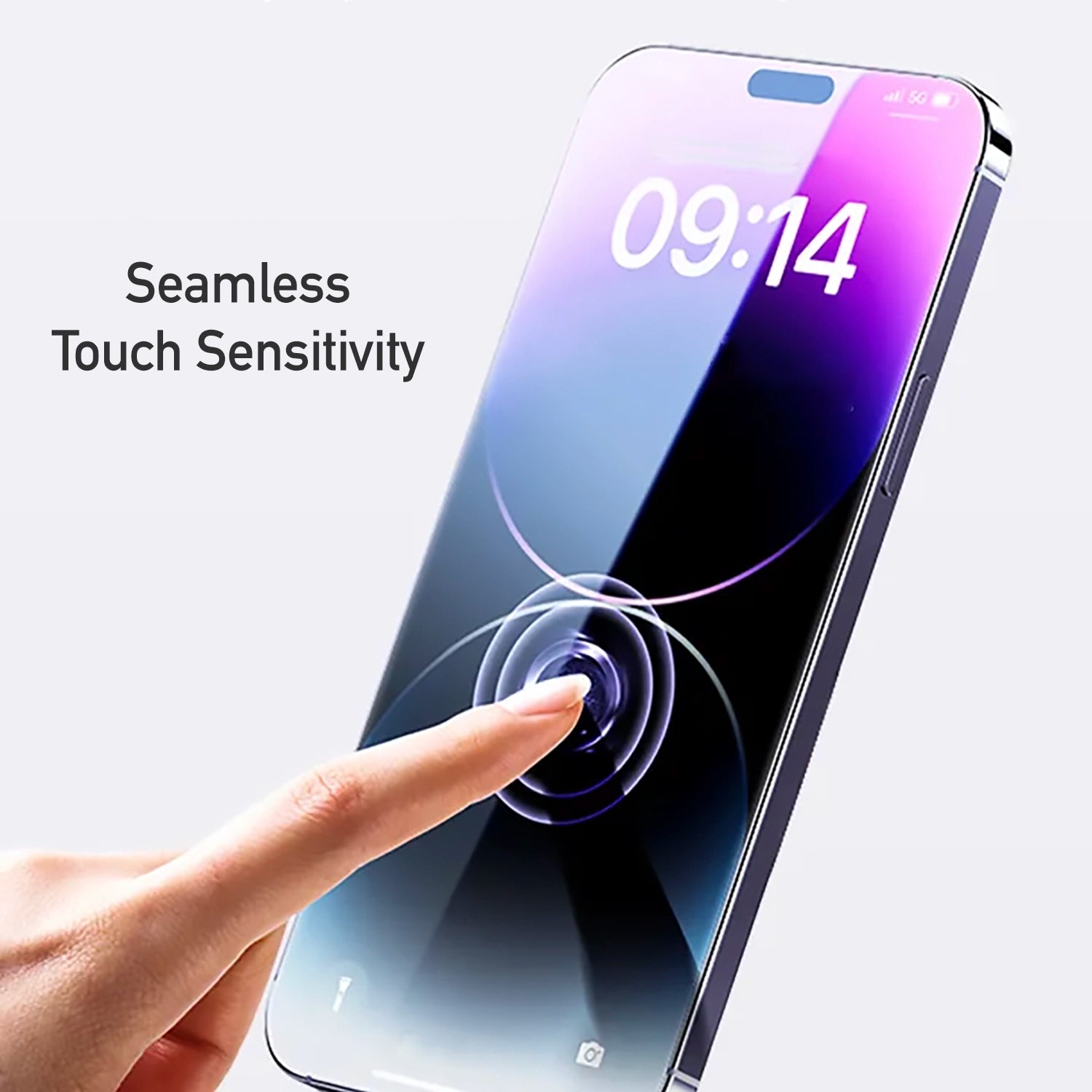 HD Premium Curved Glass Screen Protector for iPhone 15 Series