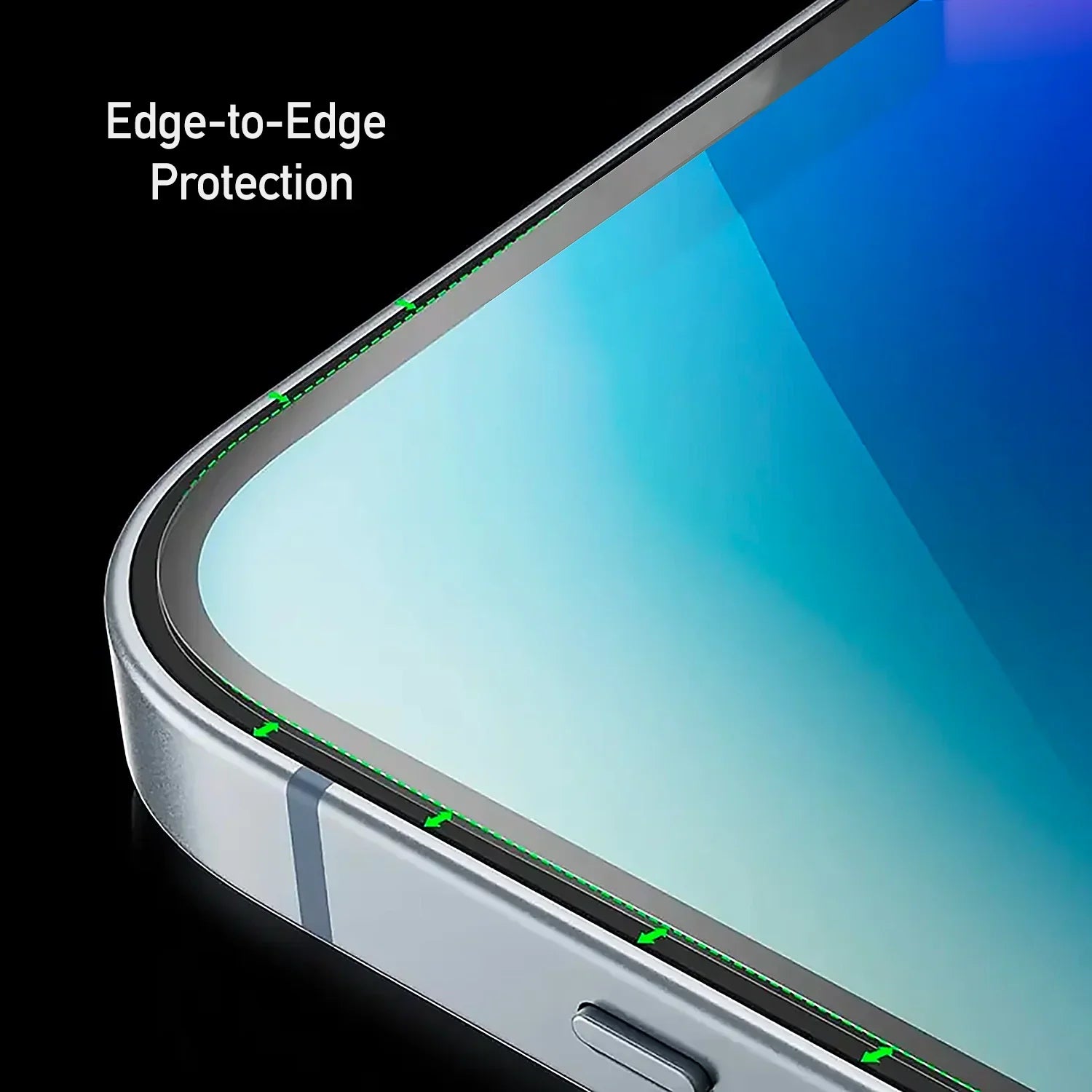 HD Premium Curved Glass Screen Protector for iPhone 15 Plus