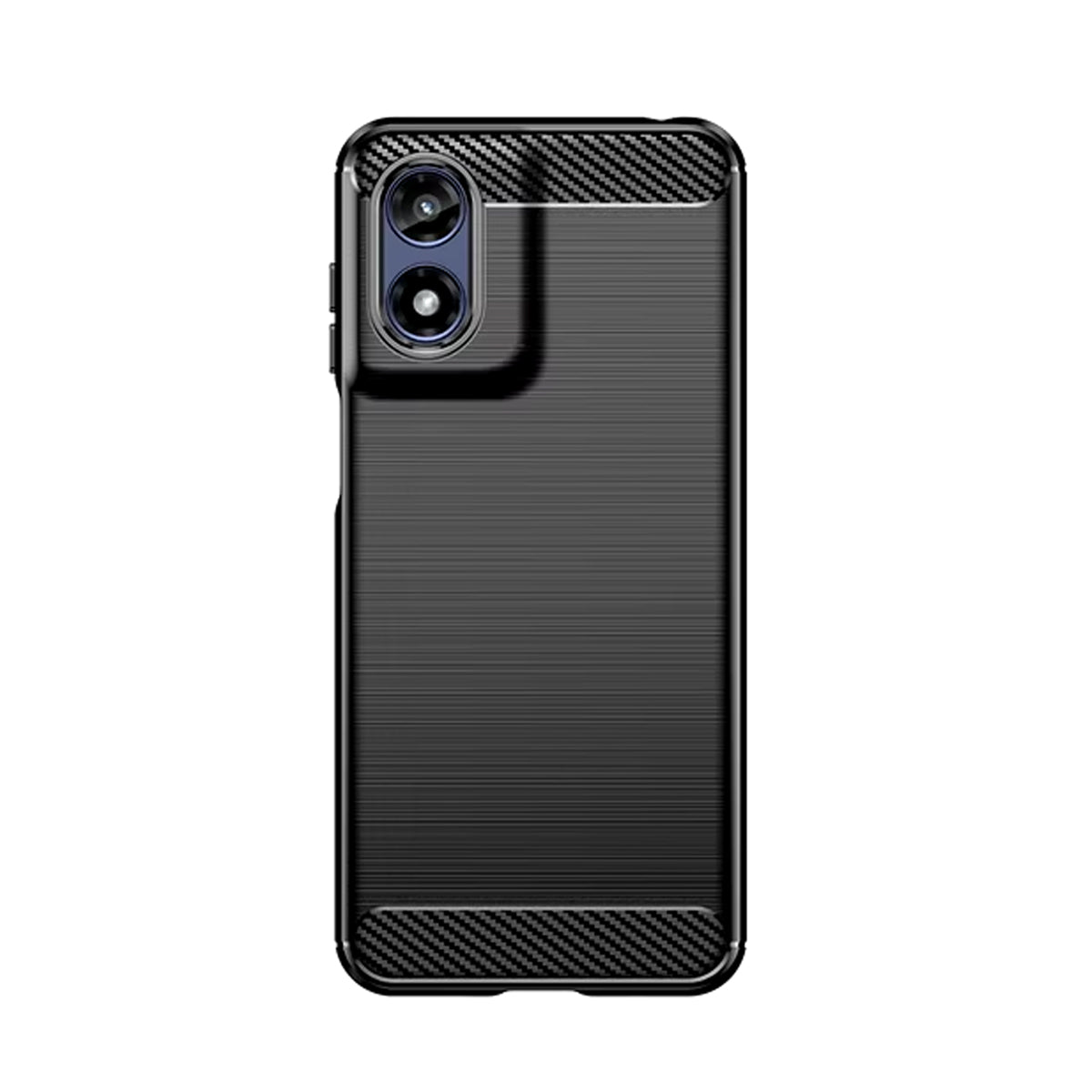 Sleek Black Patterned Flexible Shockproof Case for Motorola Moto G Play 5G/G Power 5G 2024