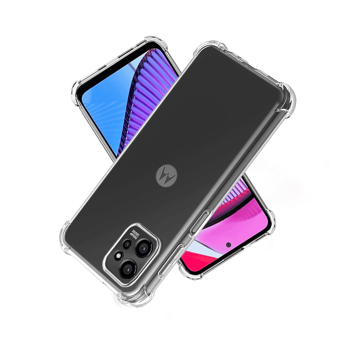 Motorola Moto G Power 5G 2022/2023 Clear Silicone Shockproof Case