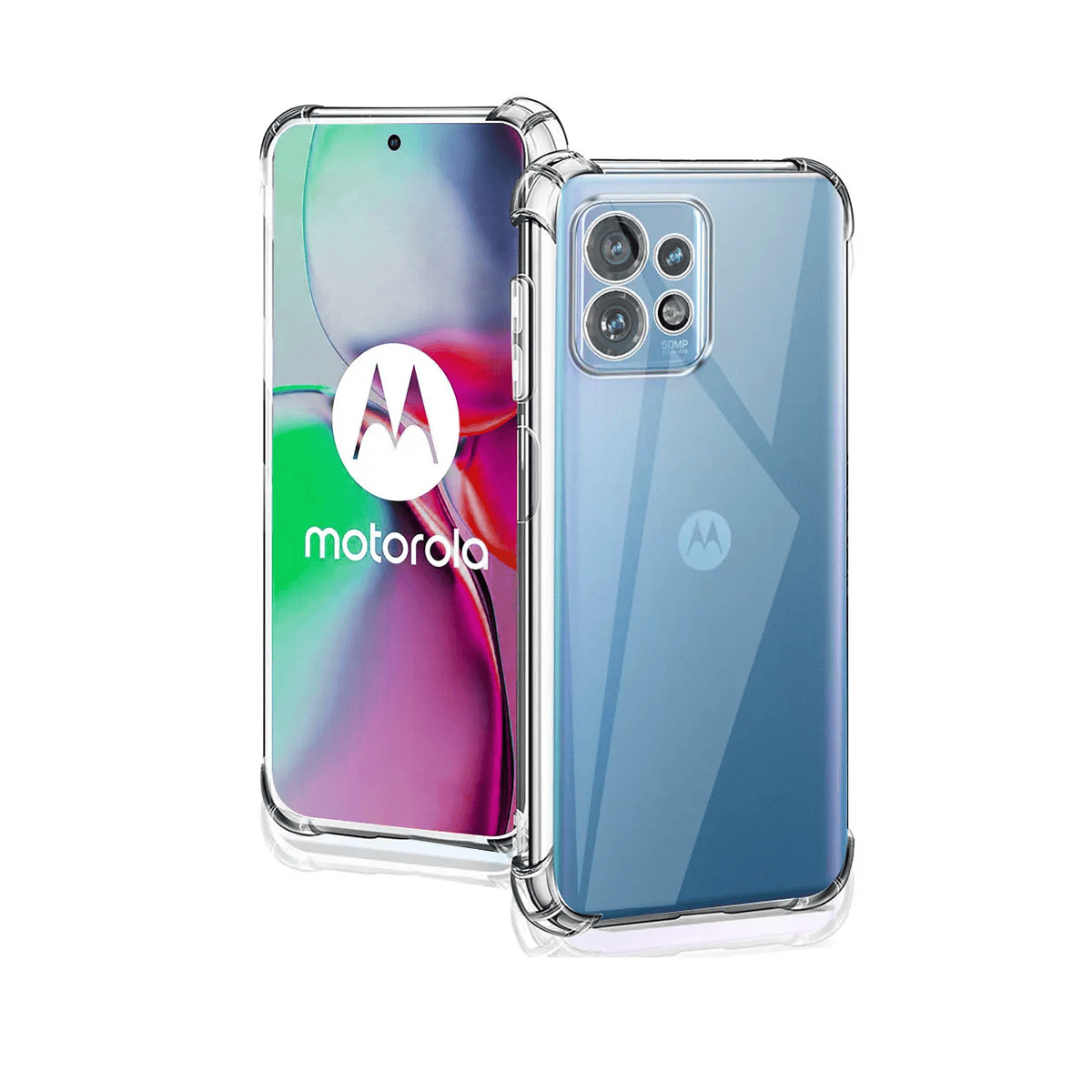 Motorola Edge Plus 2023 Clear Silicone Shockproof Case