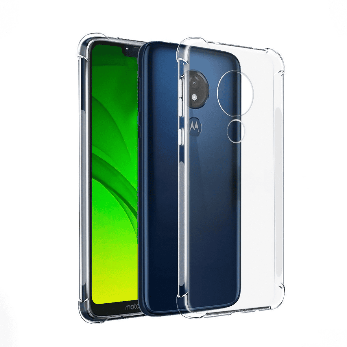 Motorola Moto G7 Play Clear Silicone Shockproof Case