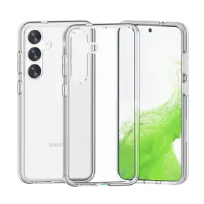 Crystal Clear Shockproof Case for Samsung S24/S24 Plus/S24 Ultra
