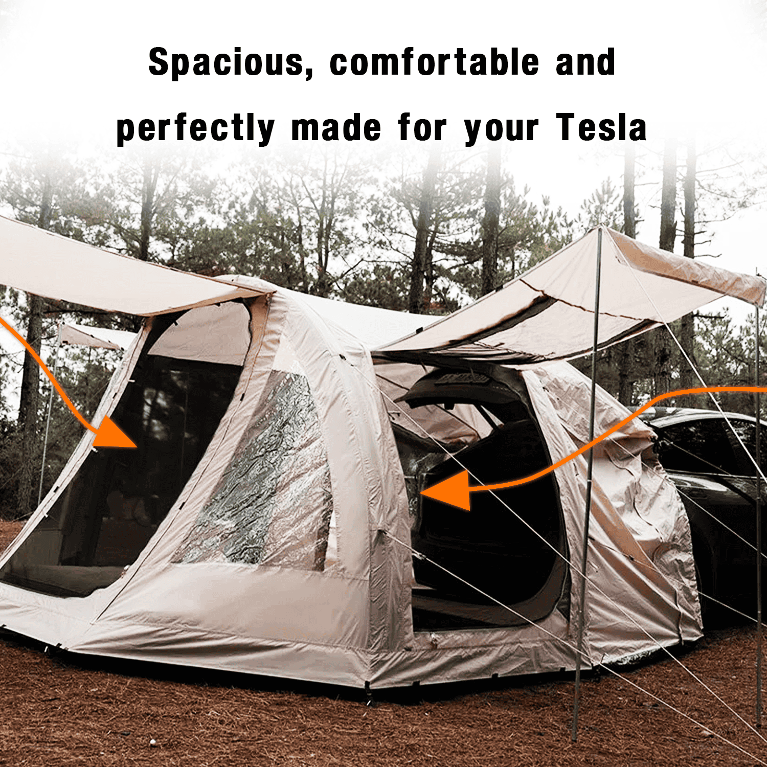 Adreama Tesla Model Y Camping Tent (Ships Within 5-7 Days)