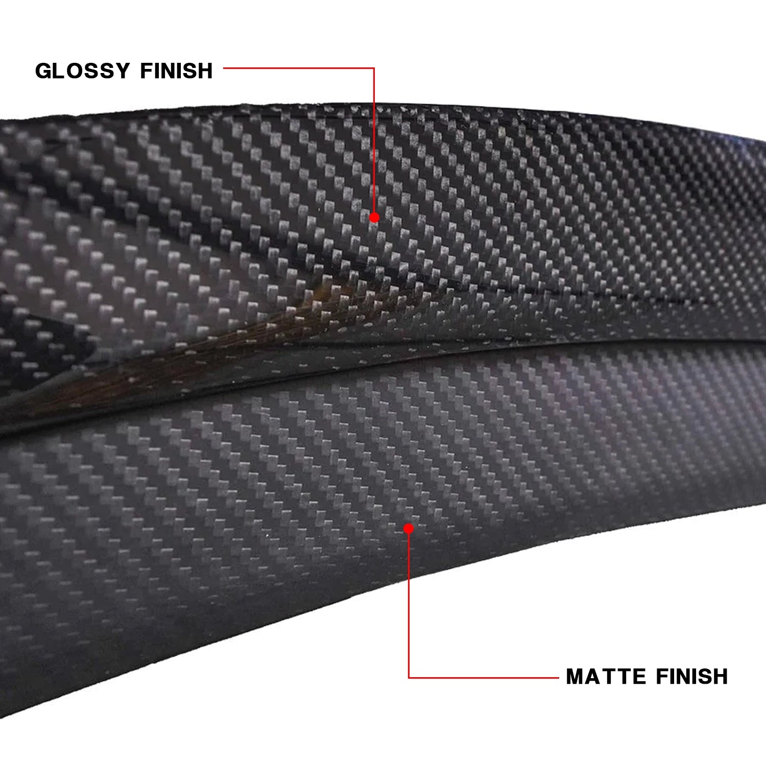 Tesla Model Y Dry Carbon Fiber Performance Rear Spoiler