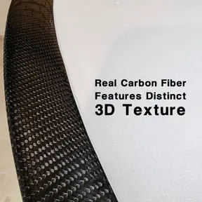 Tesla Model S Dry Carbon Fiber Performance Rear Spoiler