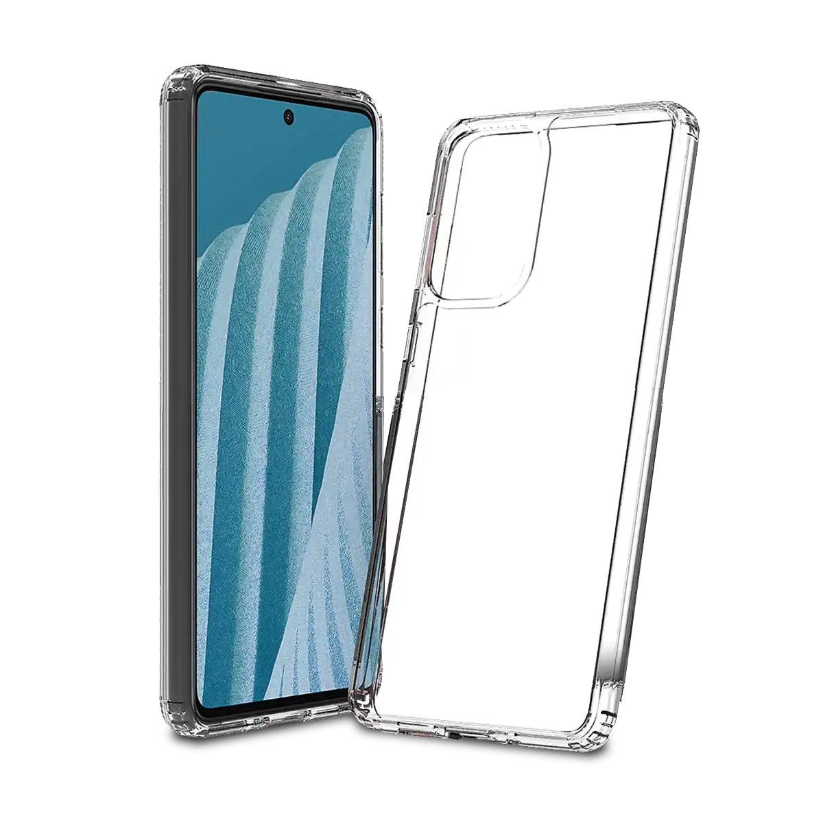 Adreama Crystal Clear Shockproof Case for Samsung Galaxy A73 5G