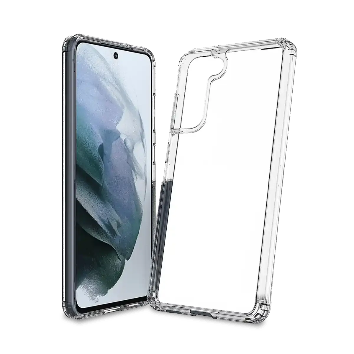 Adreama Crystal Clear Shockproof Case for Samsung Galaxy S21 FE 5G