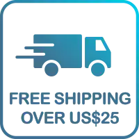 Free Shipping Over US$25