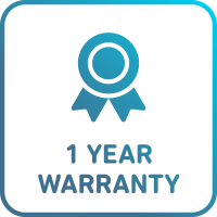 one year warranty - icon