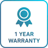 one year warranty - icon