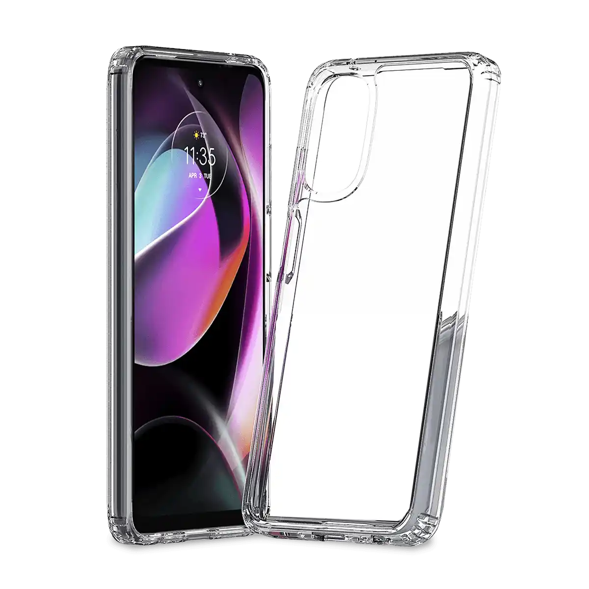 Adreama Crystal Clear Shockproof Case for  Motorola Moto G 5G