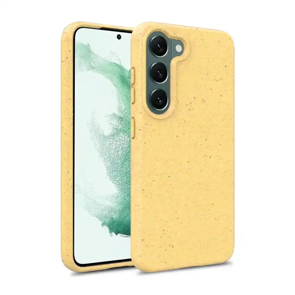 Samsung Galaxy S23 Plus Plant-based Compostable Shockproof Case - Yellow