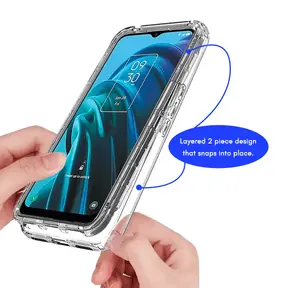 Adreama Crystal Clear Shockproof Case for TCL 30 XE 5G