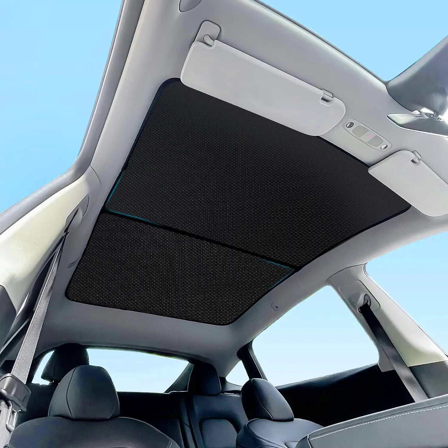 Adreama Tesla Model Y Sun Shade 95 UV Heat Protection Custom Fit