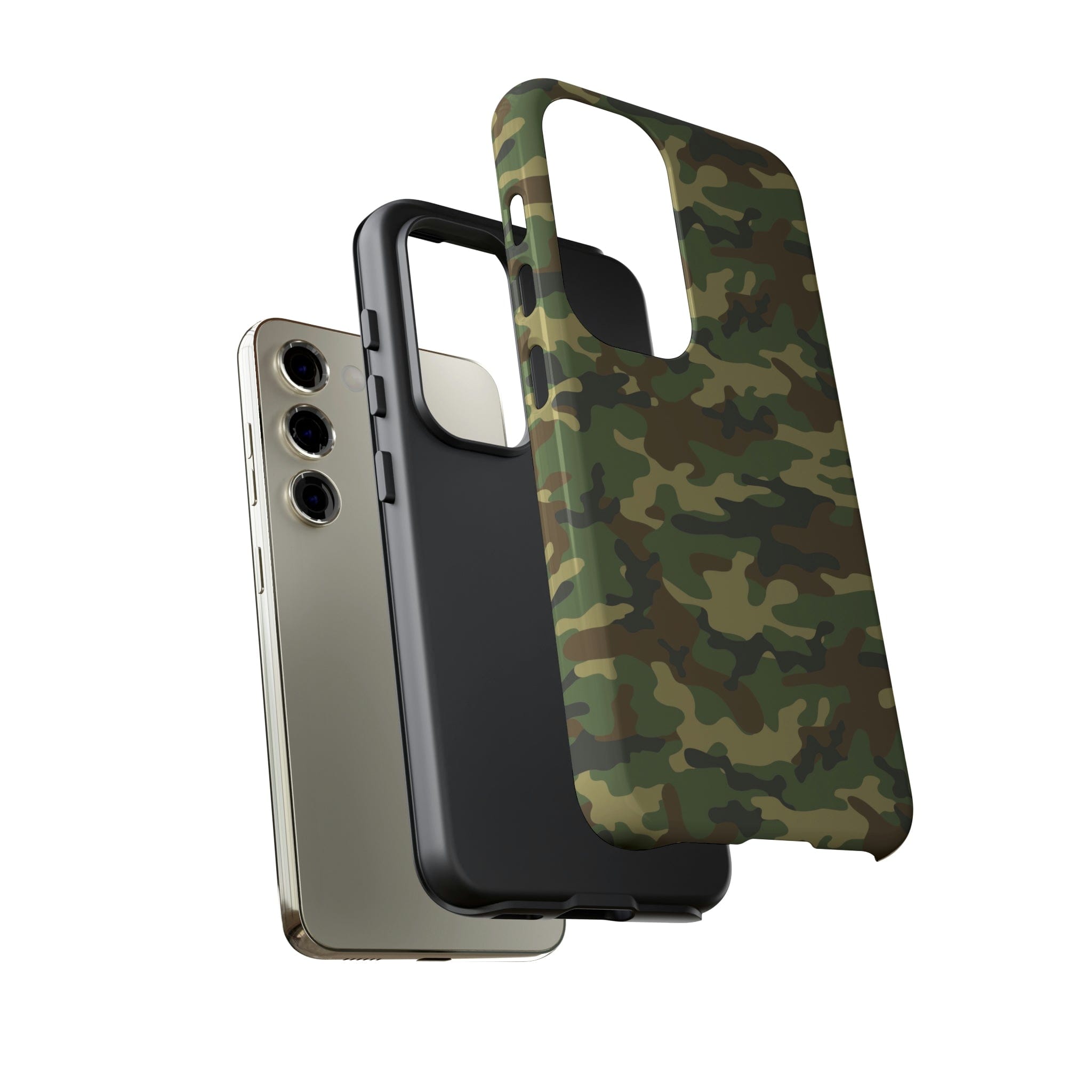 Samsung S23, S22, S21 Series Tough TitanGuard By Adreama® - Army Camouflage