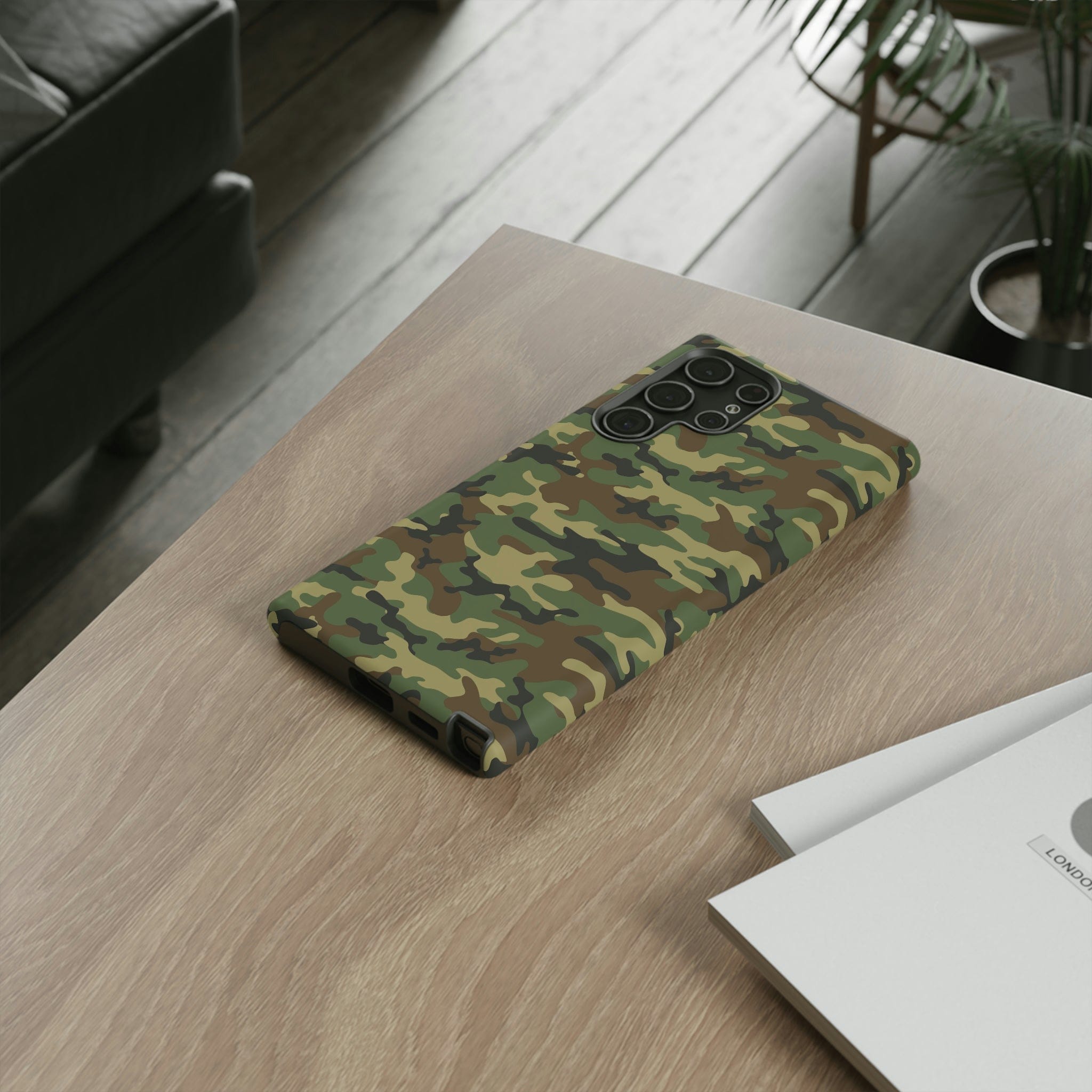 Samsung S23, S22, S21 Series Tough TitanGuard By Adreama® - Army Camouflage