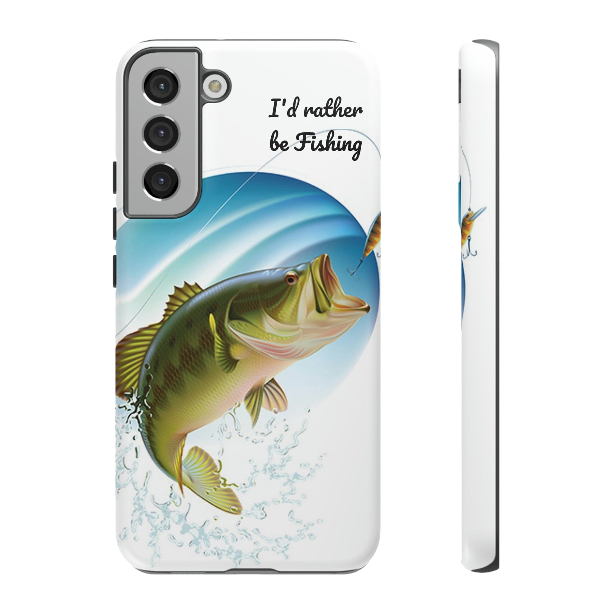 Samsung S23, S22, S21 Series Tough TitanGuard By Adreama® - I'd Rather Be Fishing