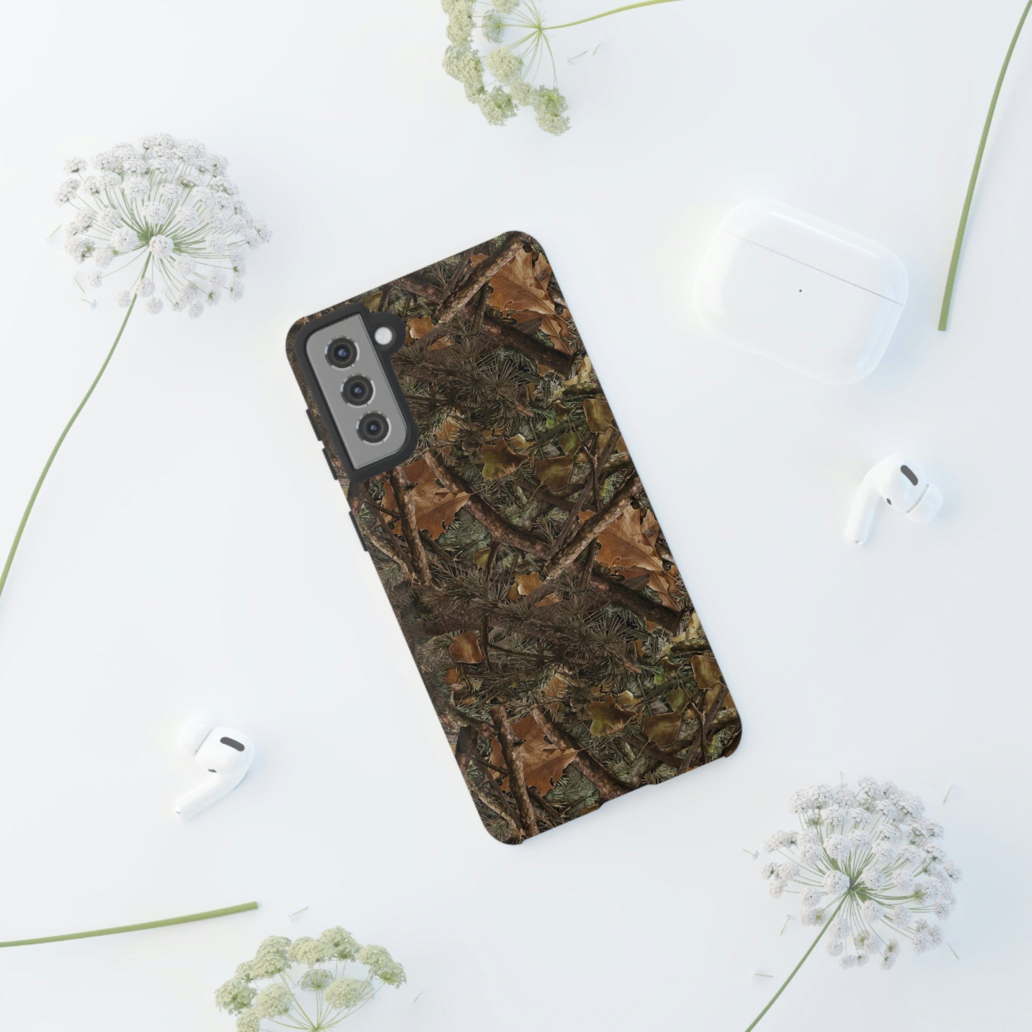 Samsung S23, S22, S21 Series Tough TitanGuard By Adreama® - Forest Camouflage