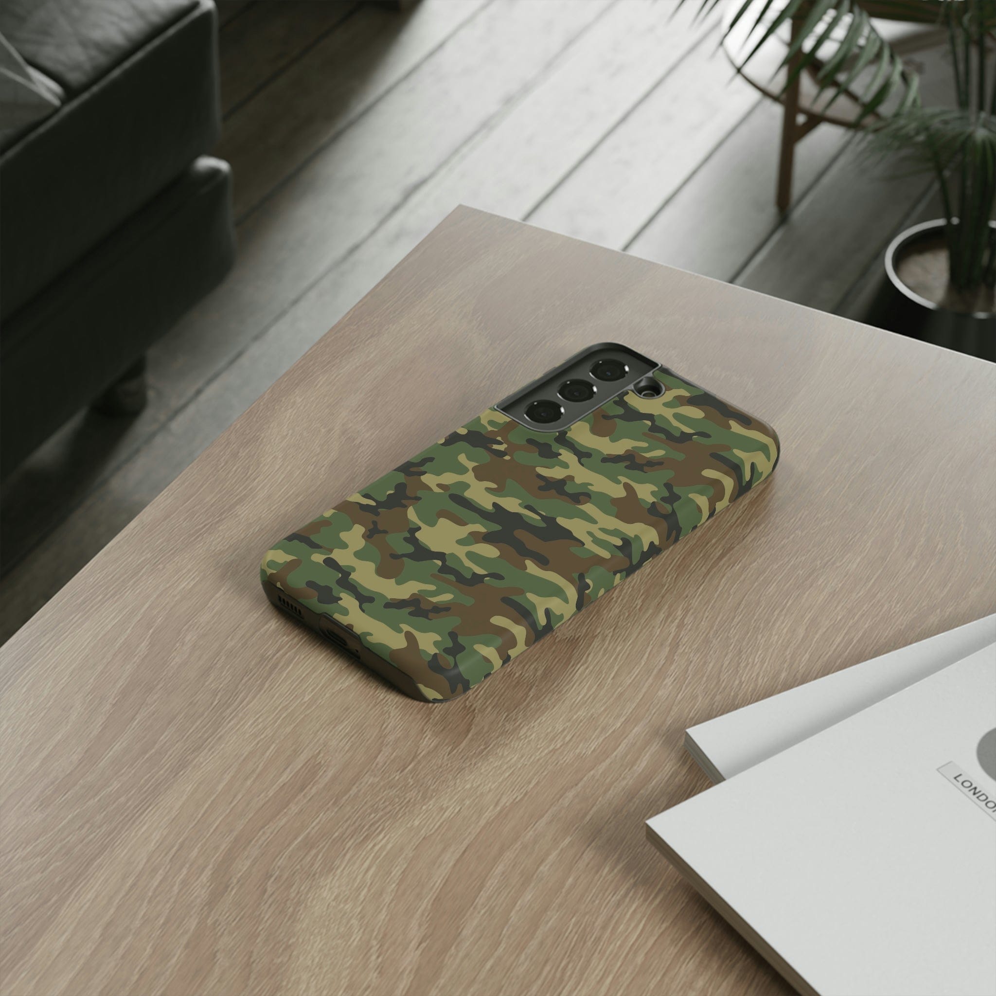 Samsung S23, S22, S21 Series Tough TitanGuard By Adreama® - Army Camouflage