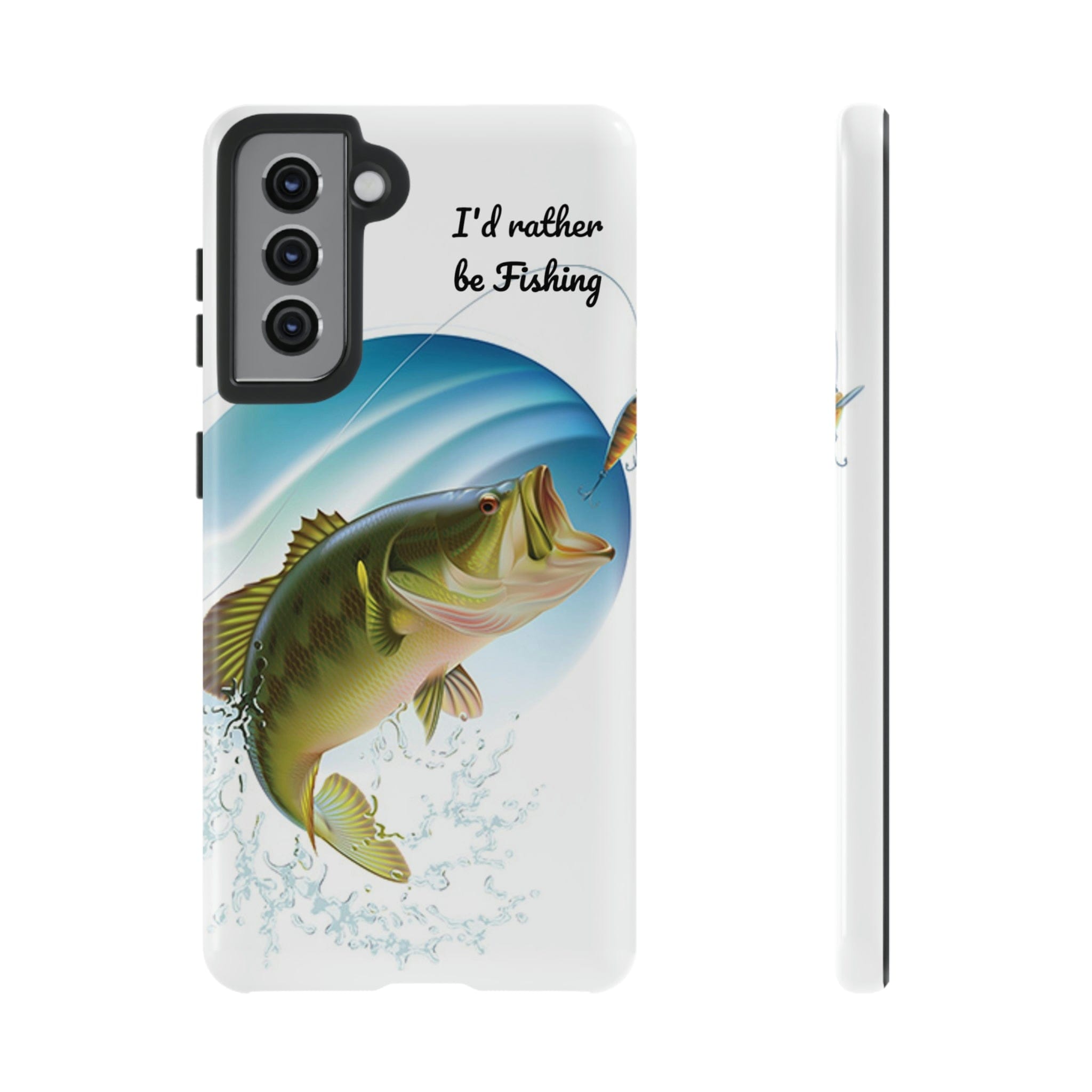 Samsung S23, S22, S21 Series Tough TitanGuard By Adreama® - I'd Rather Be Fishing