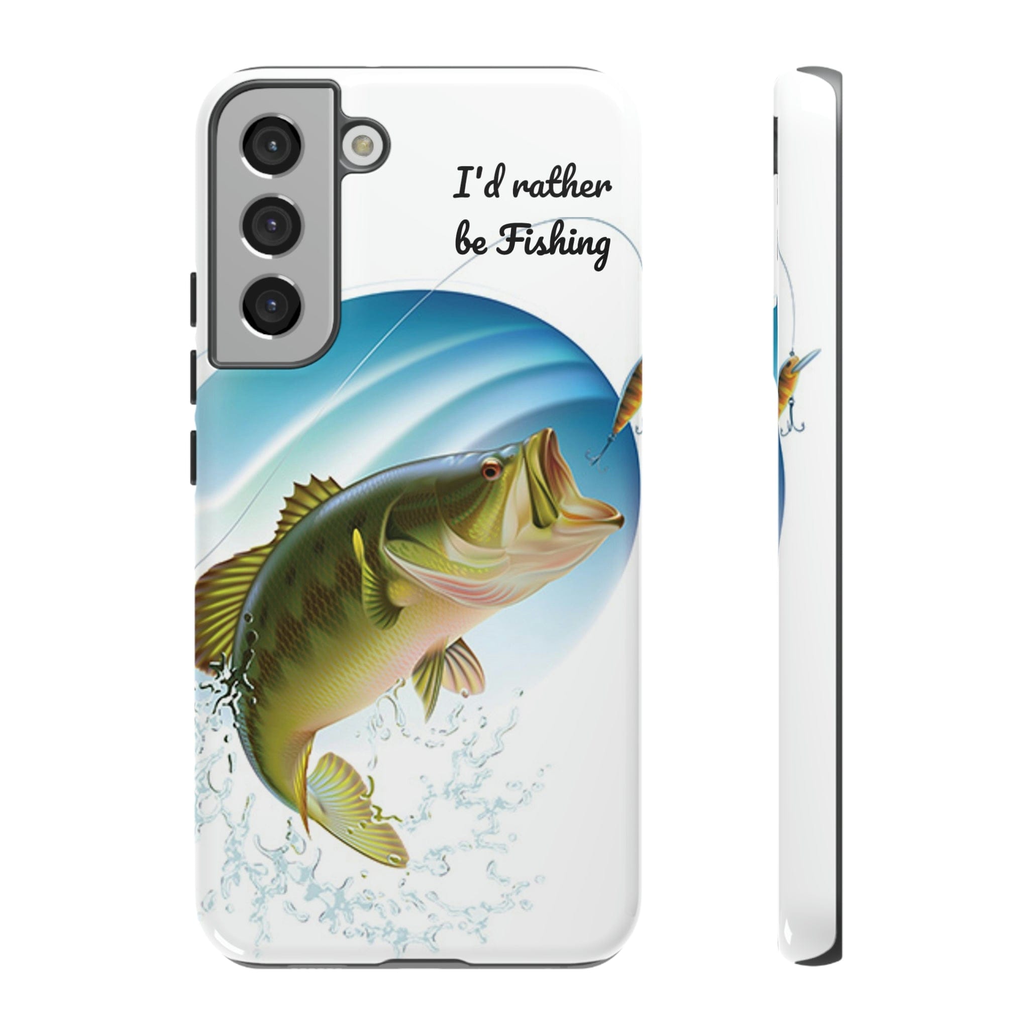 Samsung S23, S22, S21 Series Tough TitanGuard By Adreama® - I'd Rather Be Fishing